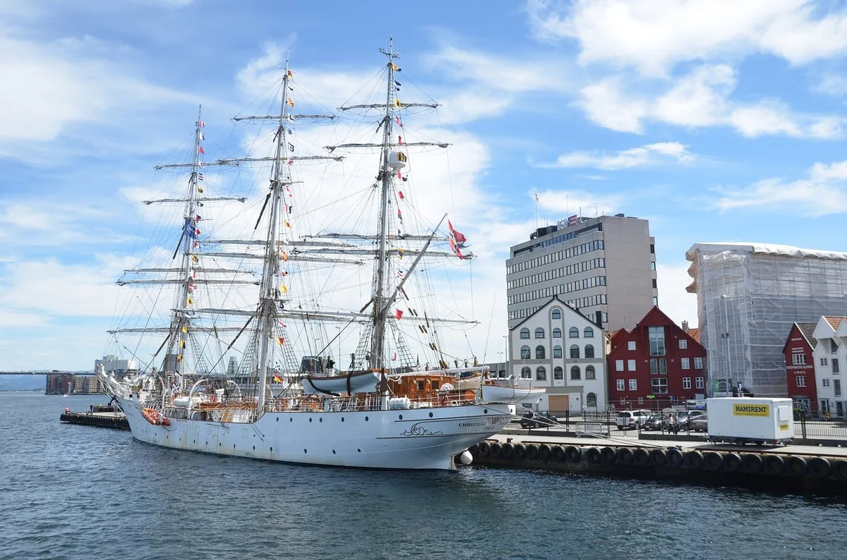 Dans le port de Stavanger