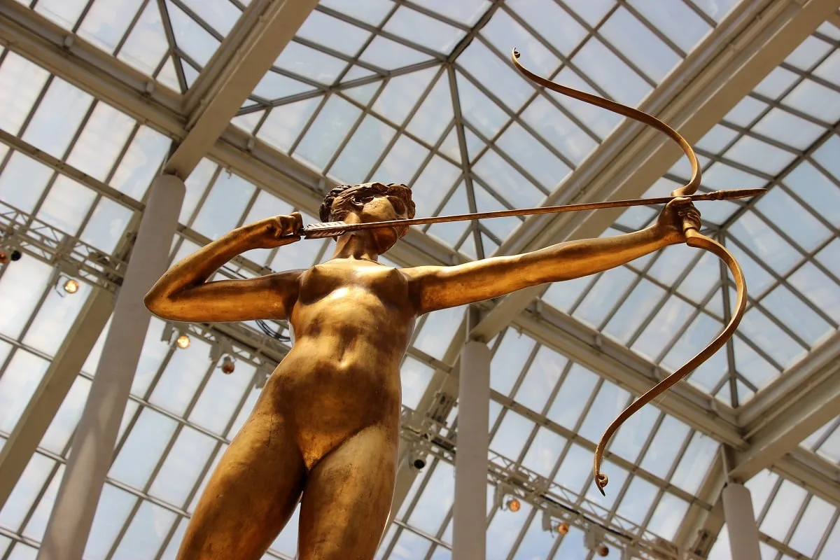 Une statue au MET de New York