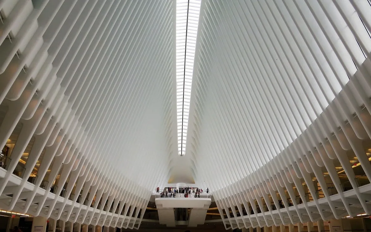 Gare Oculus dans le sud de Manhattan