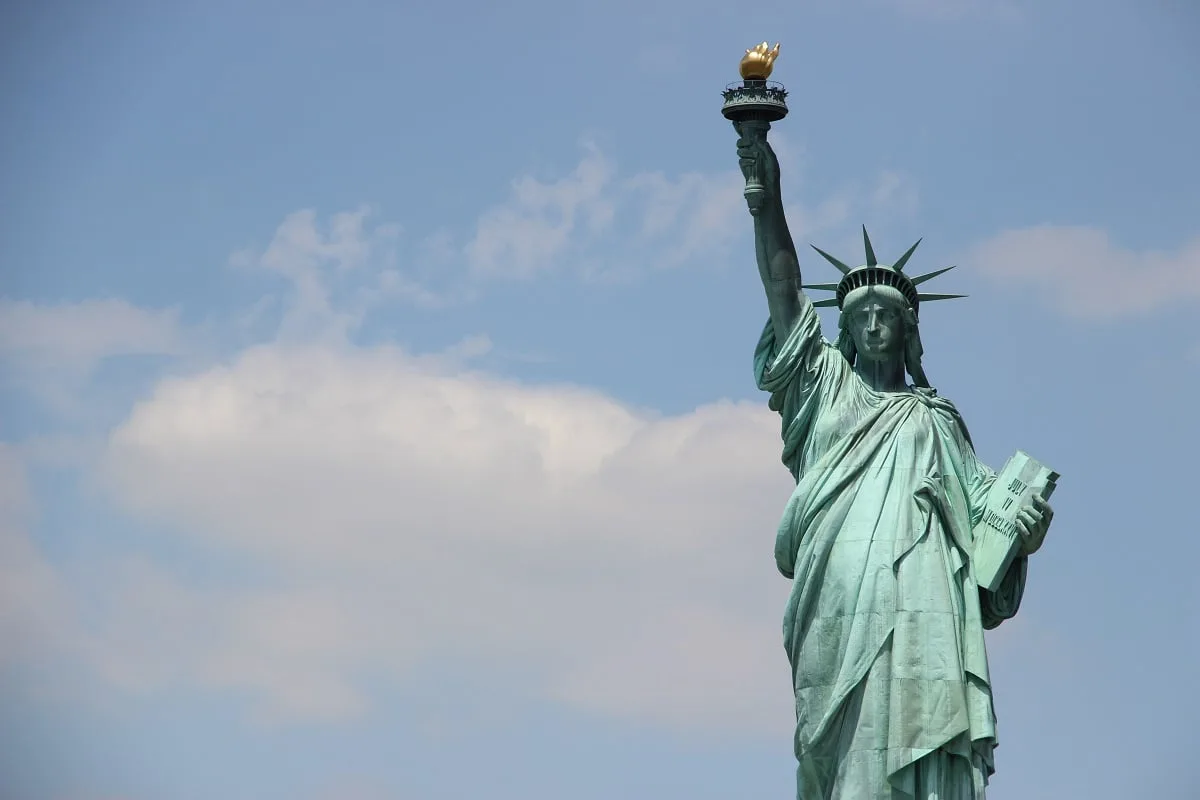 La statue de la Liberté à New-York