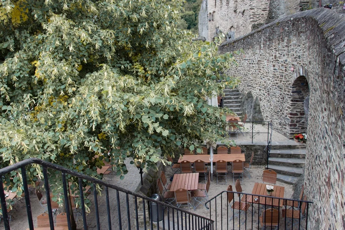 Le restaurant du château de Eltz