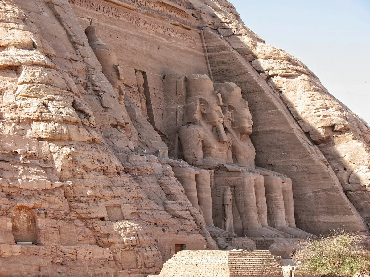 Grand Temple d'Abou Simbel en Egypte