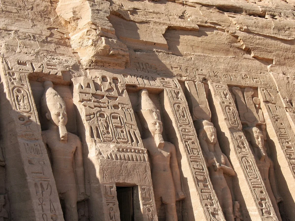 La visite du Petit Temple d'Abou Simbel