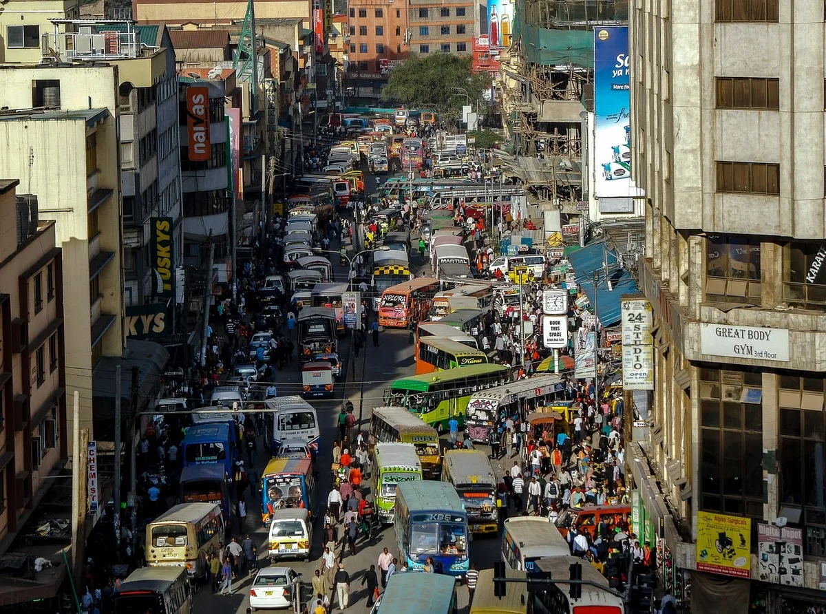 Circulation dans Nairobi