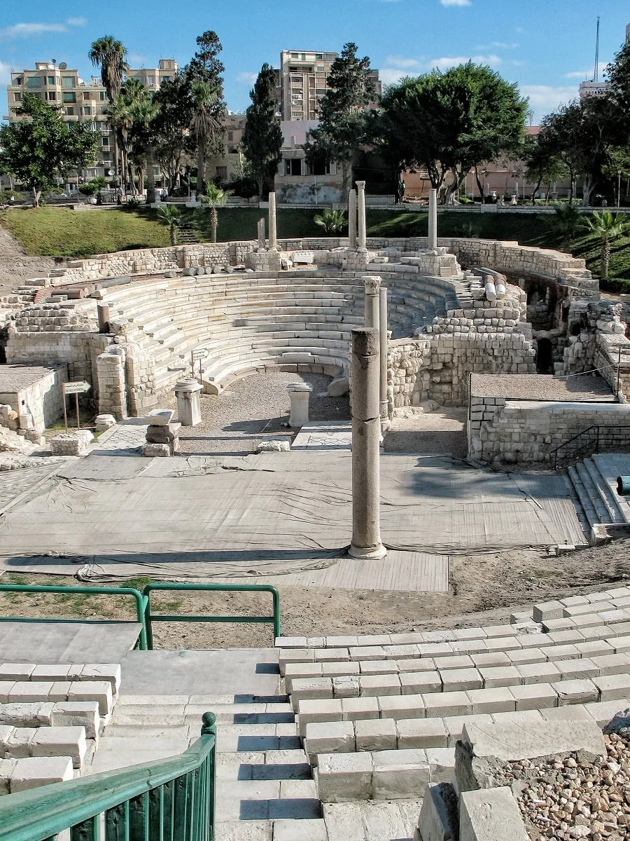 L'amphithéâtre romain