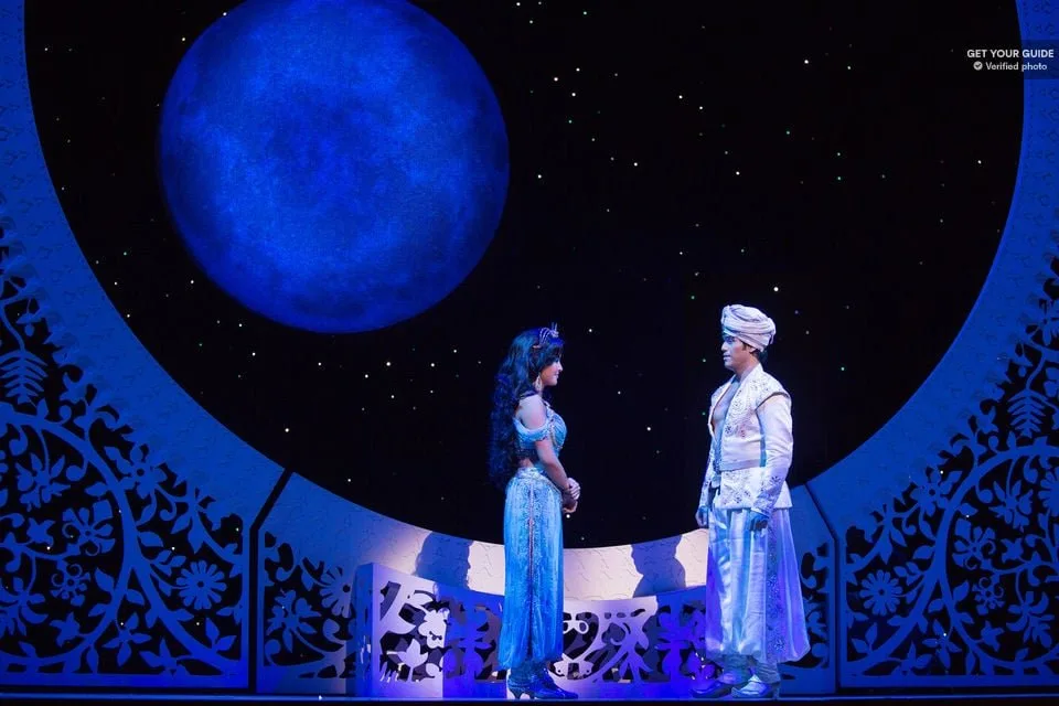 La comédie musicale Aladdin à New-York