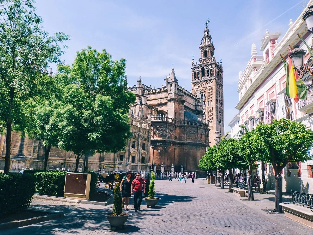 La cathédrale et la giralda de Séville