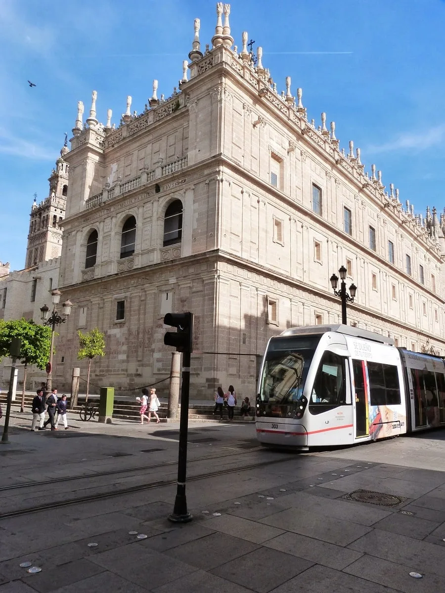 Le tramway à Séville