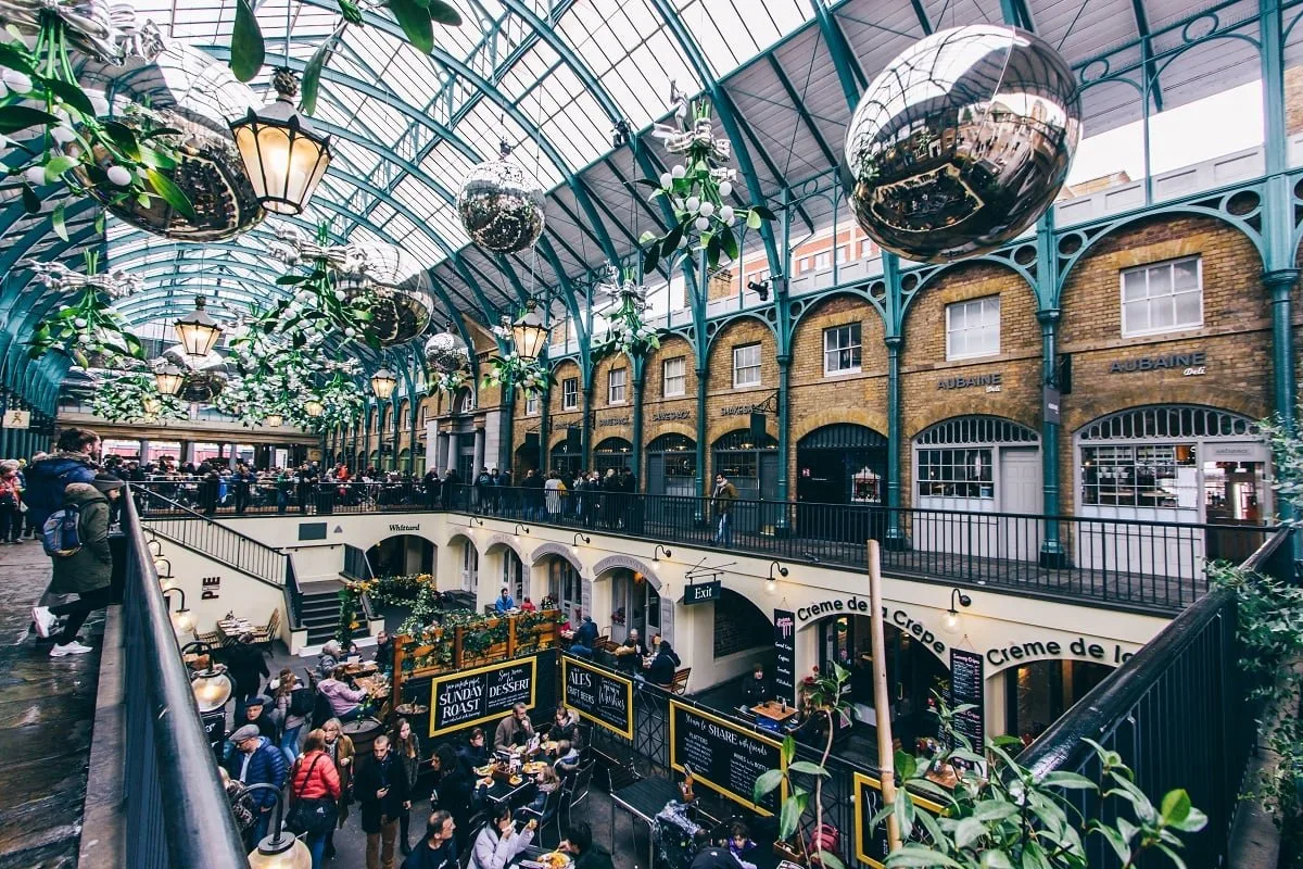 L'intérieur du Covent Garden