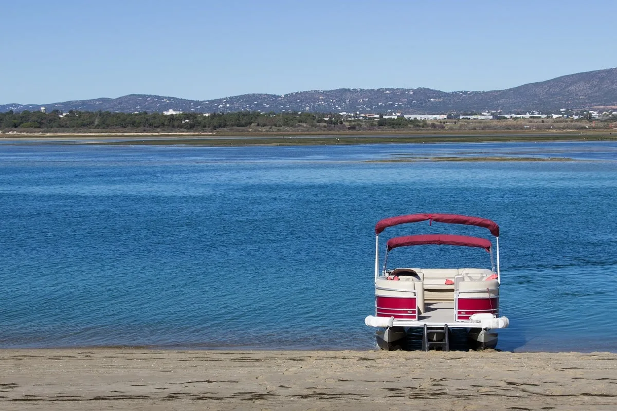 Le bateau utilisé pour l'excursion dans la Ria Formosa
