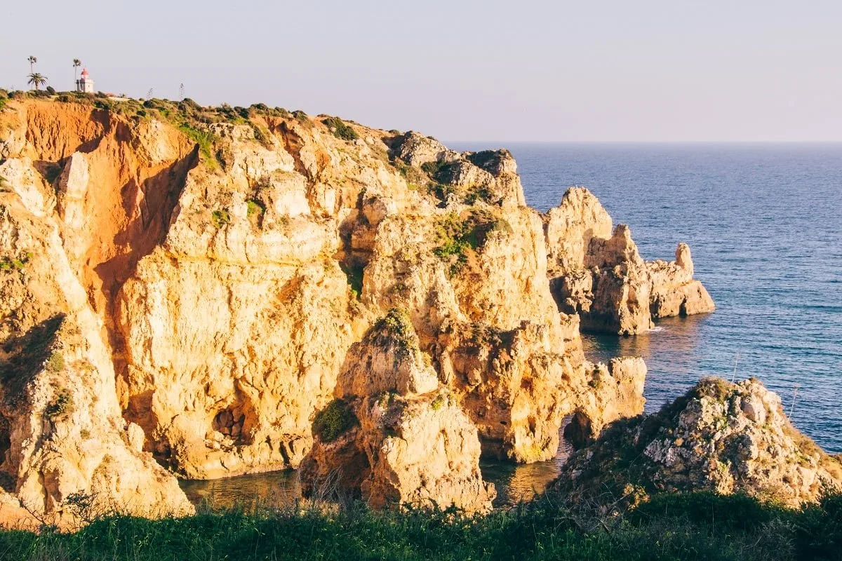 Les falaises du Ponta da Piedade à Lagos