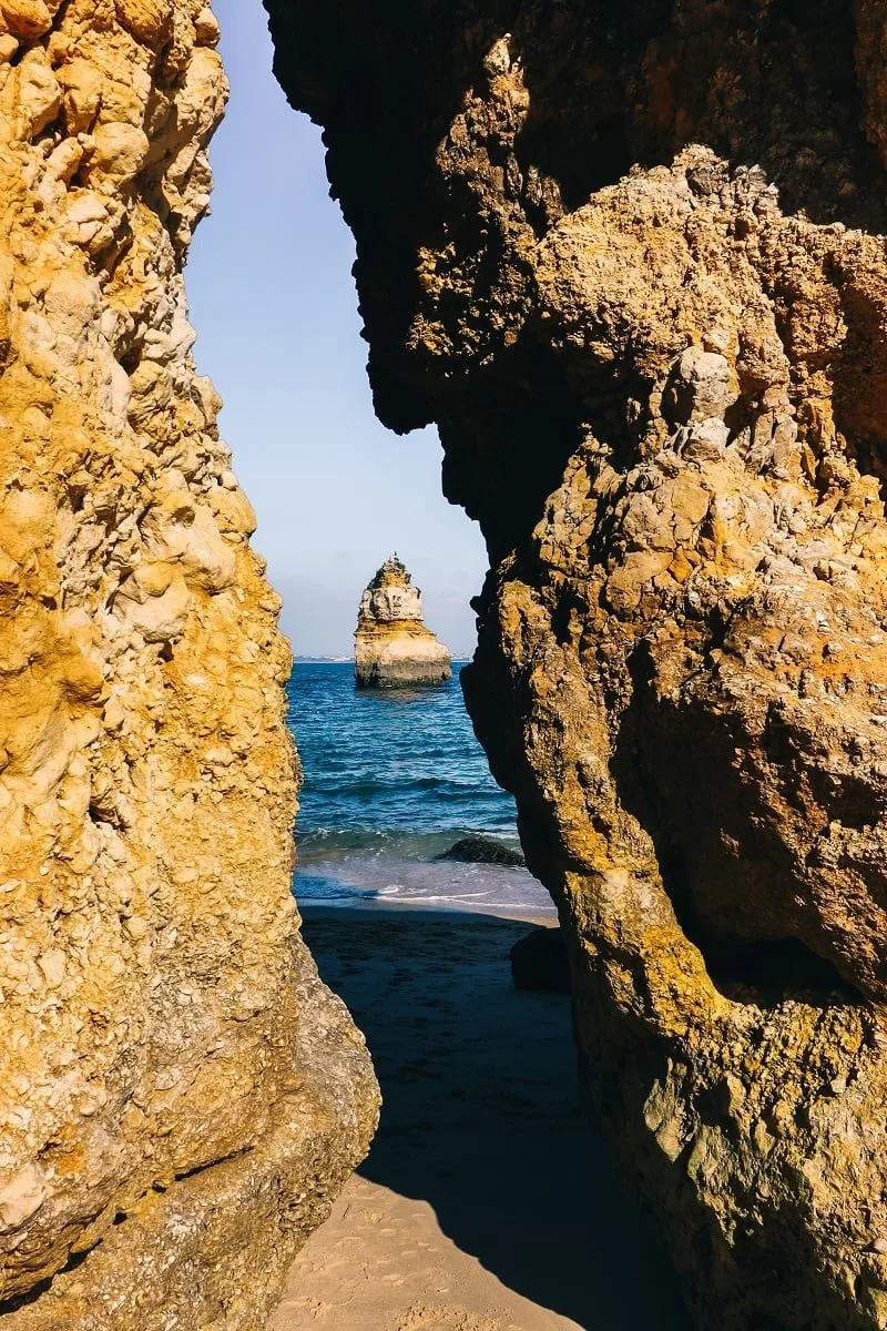 Formations rocheuses à Lagos