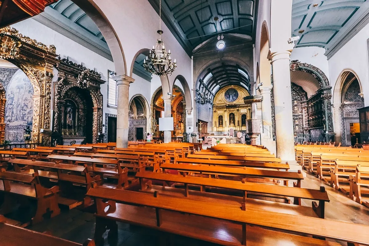 L'intérieur de la cathédrale de Faro