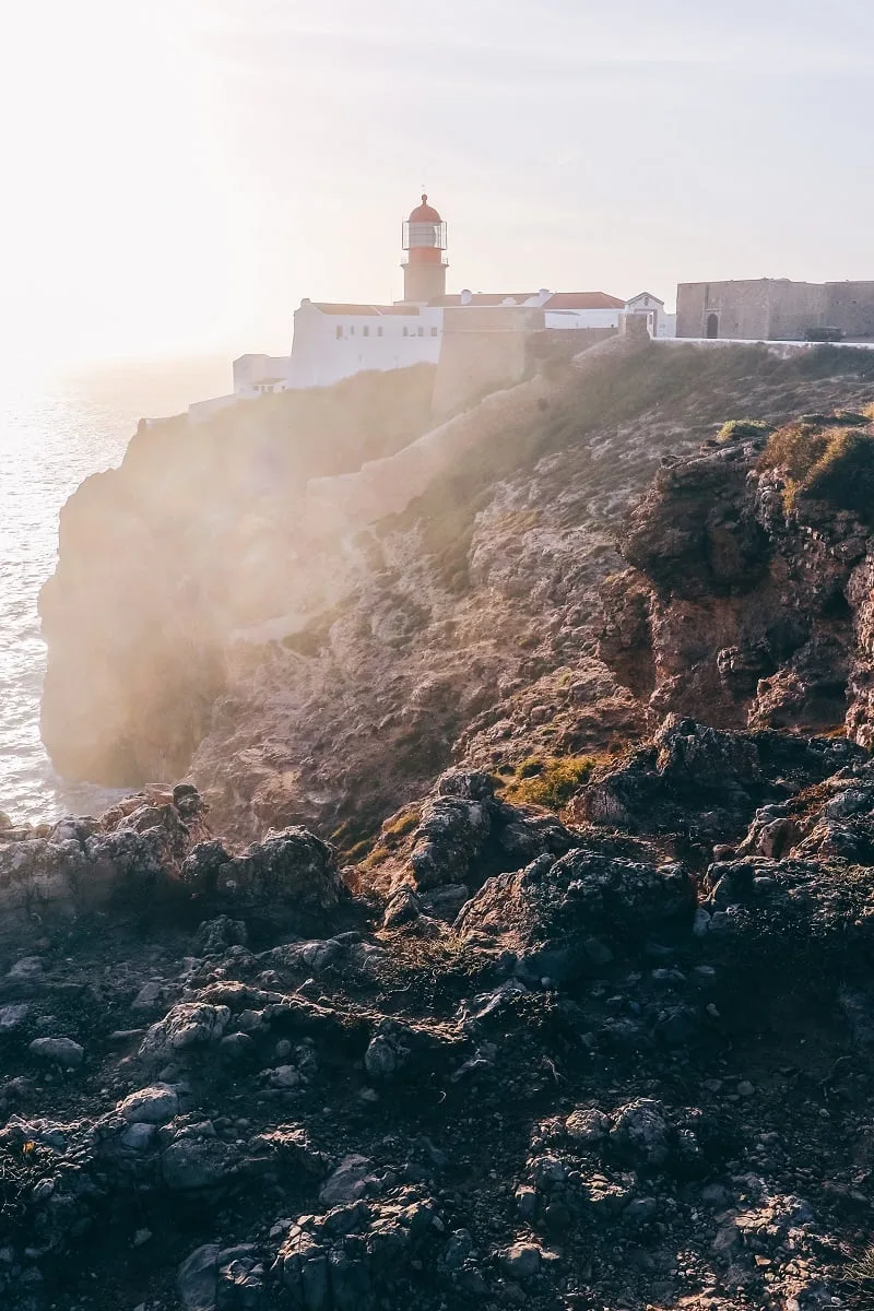 Le phare du Cap de Saint Vincent au Portugal