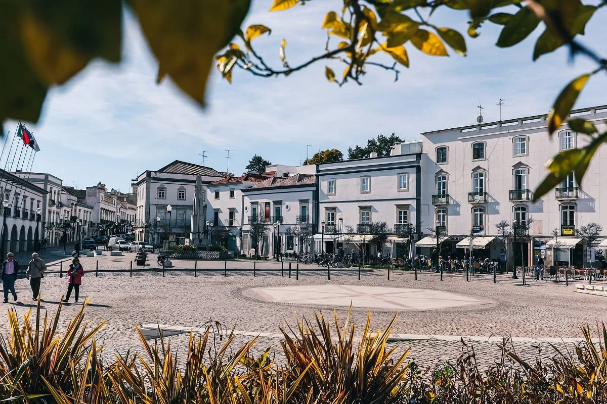 La place principale de Tavira