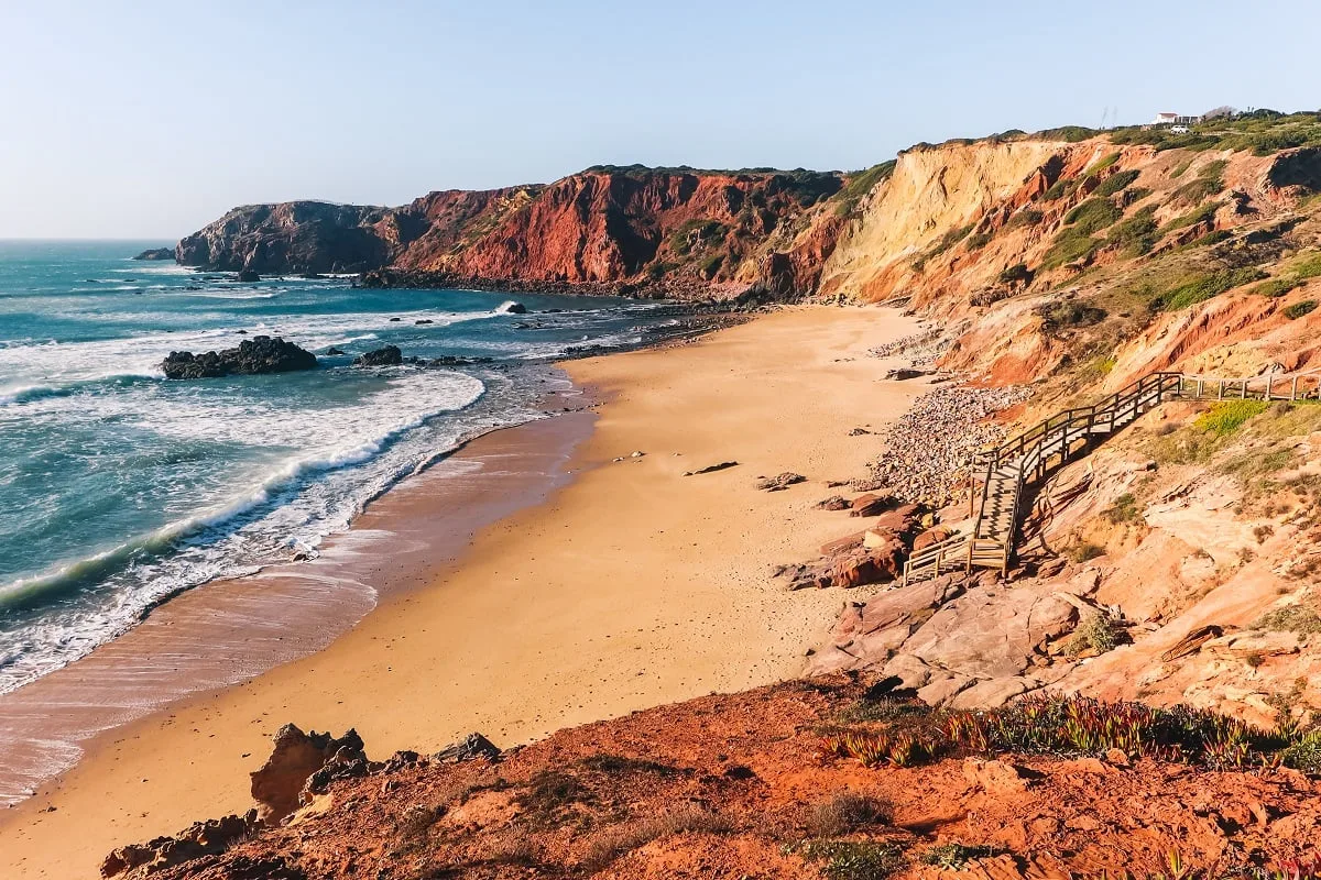 La plage do Amado en Algarve