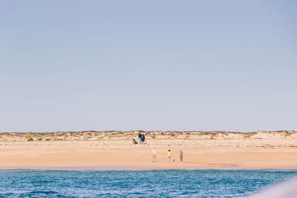 La plage de l'ilha Deserta