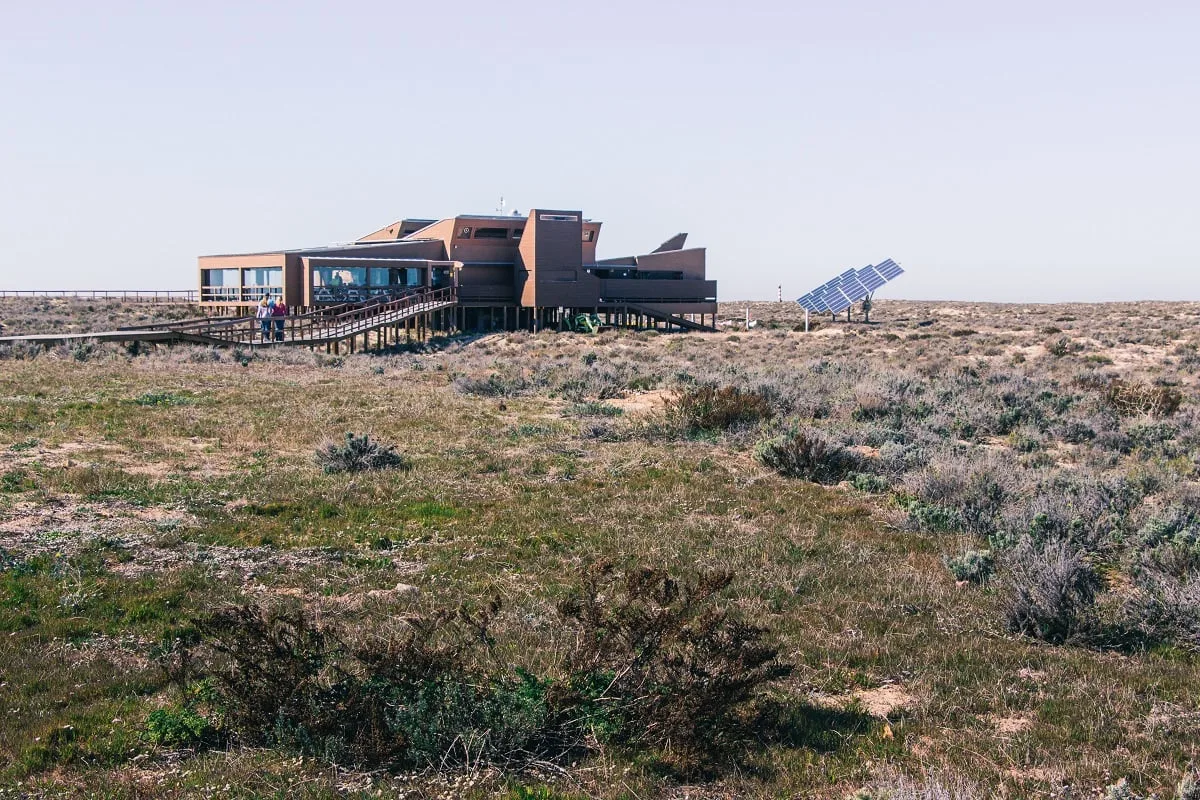 Le restaurant sur l'ilha Deserta