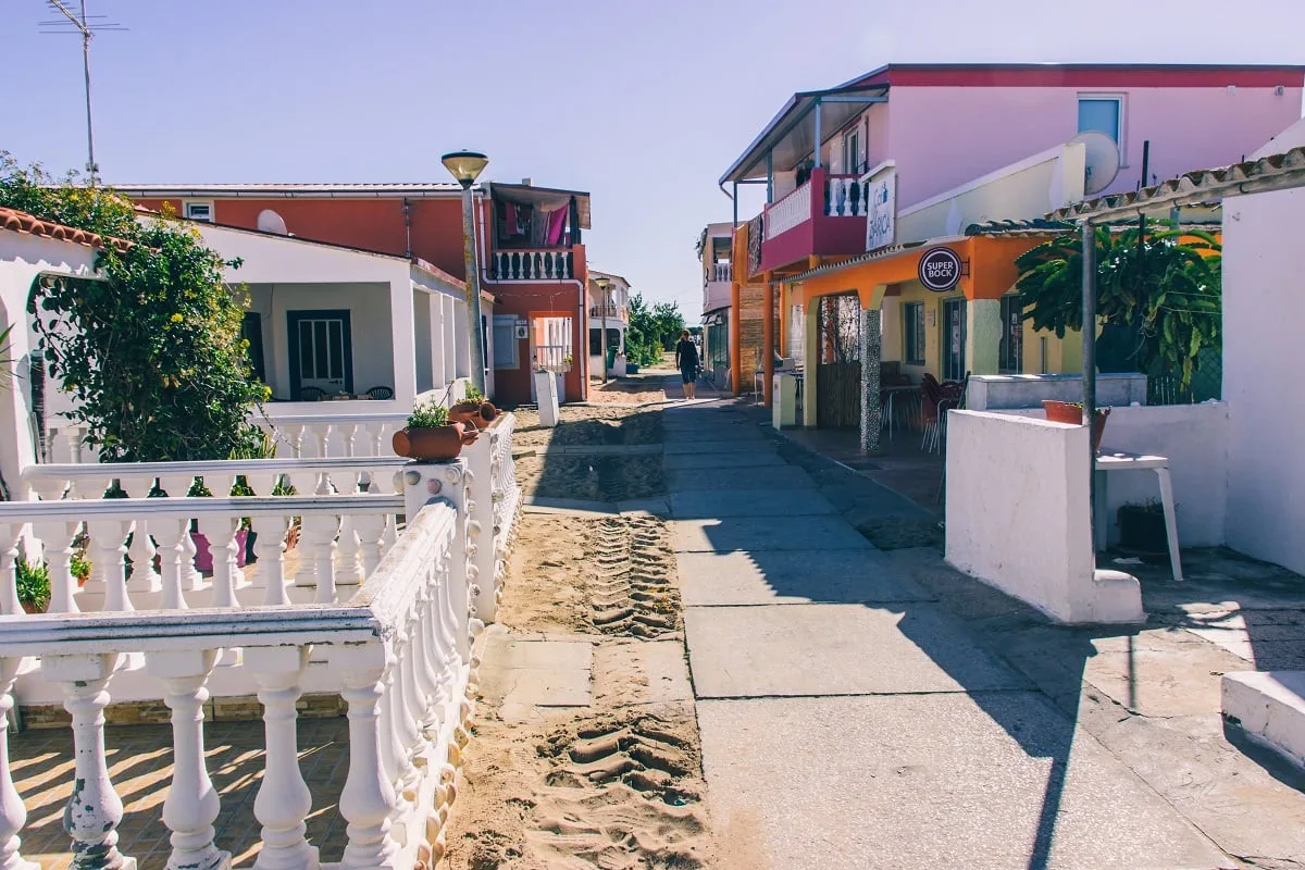 Une ruelle sur l'ilha Culatra