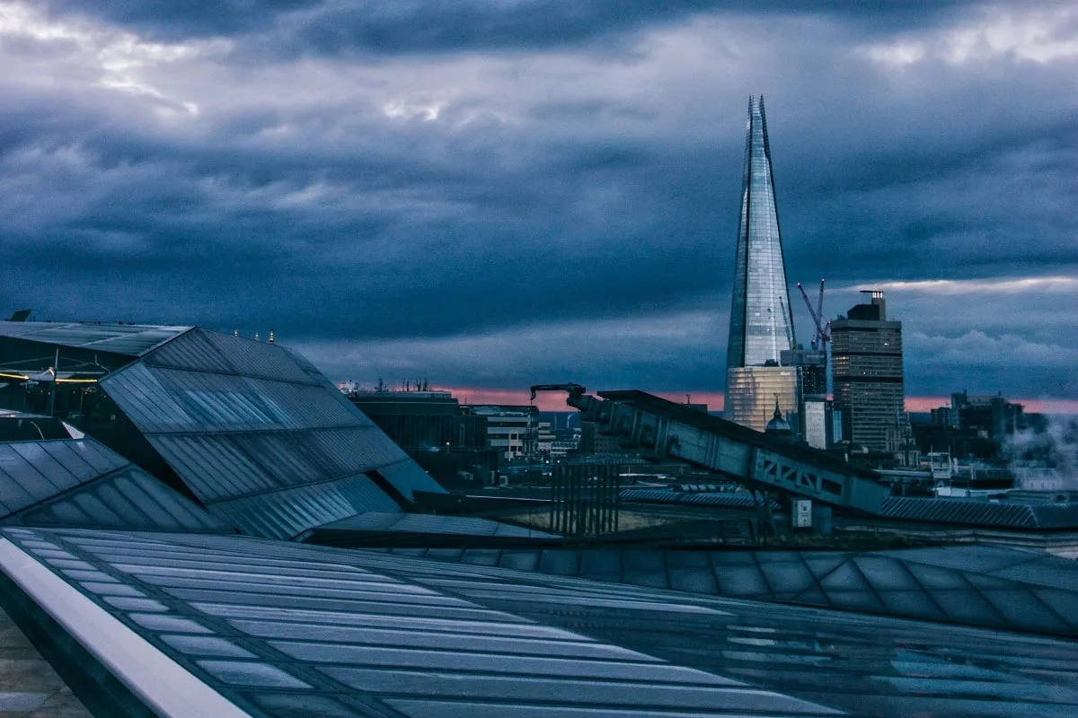 Vue sur The Shard depuis le One New Change
