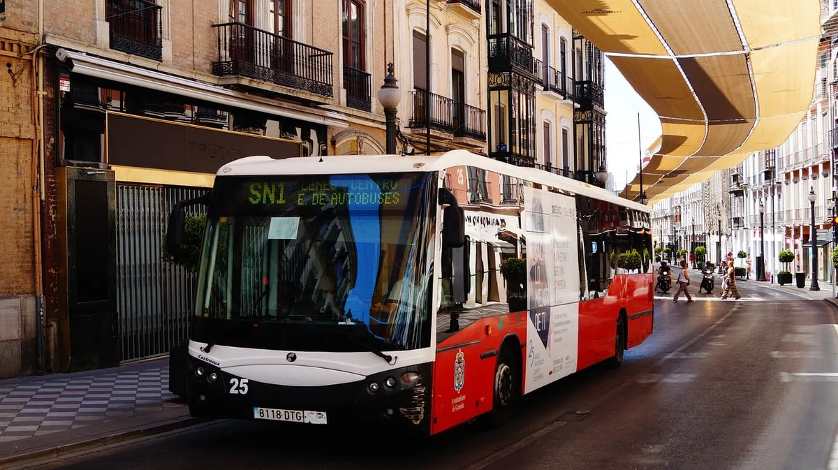 Un bus à Grenade