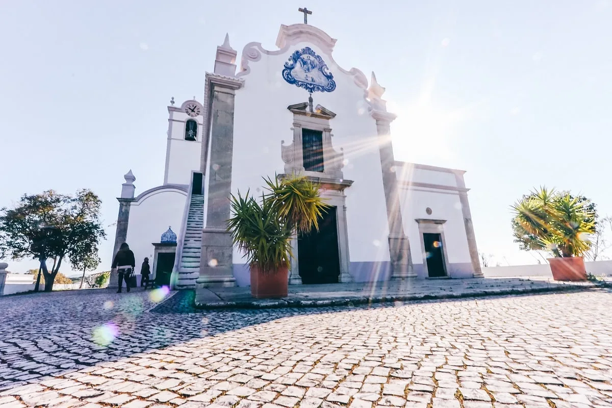 L'église d'Almancil en Algarve