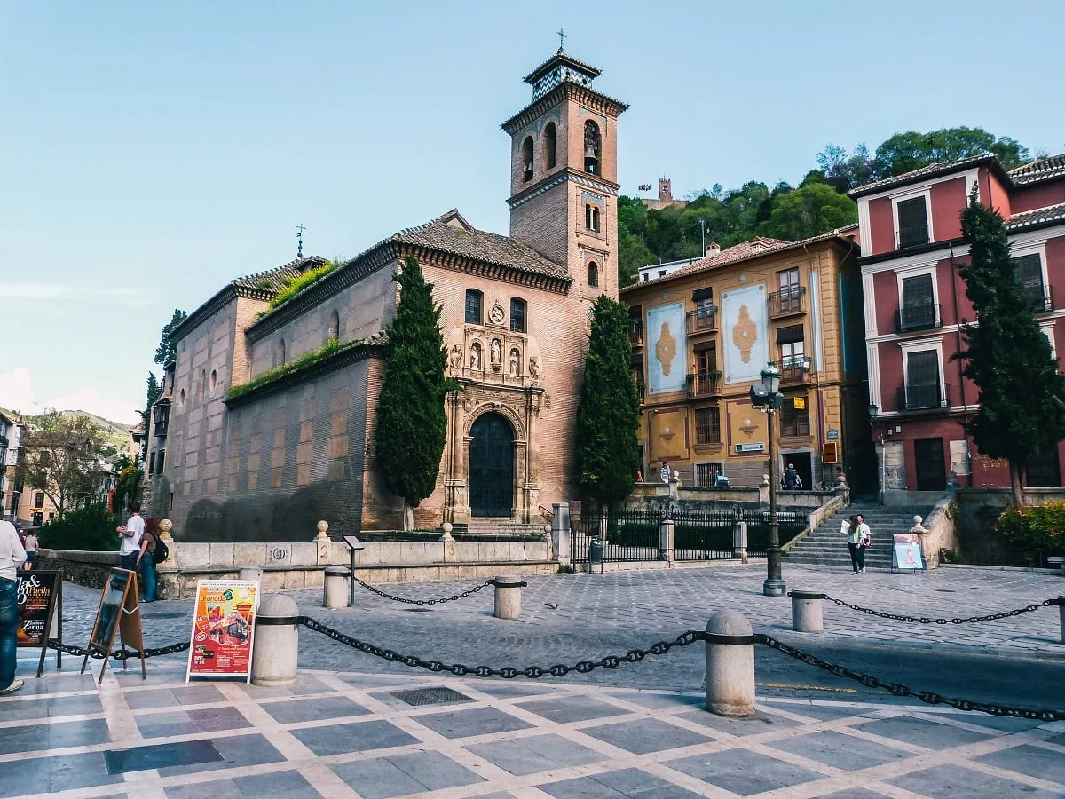 La plaza Nueva à Grenade