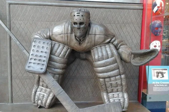 Dans le musée du Hockey Hall of Fame de Toronto