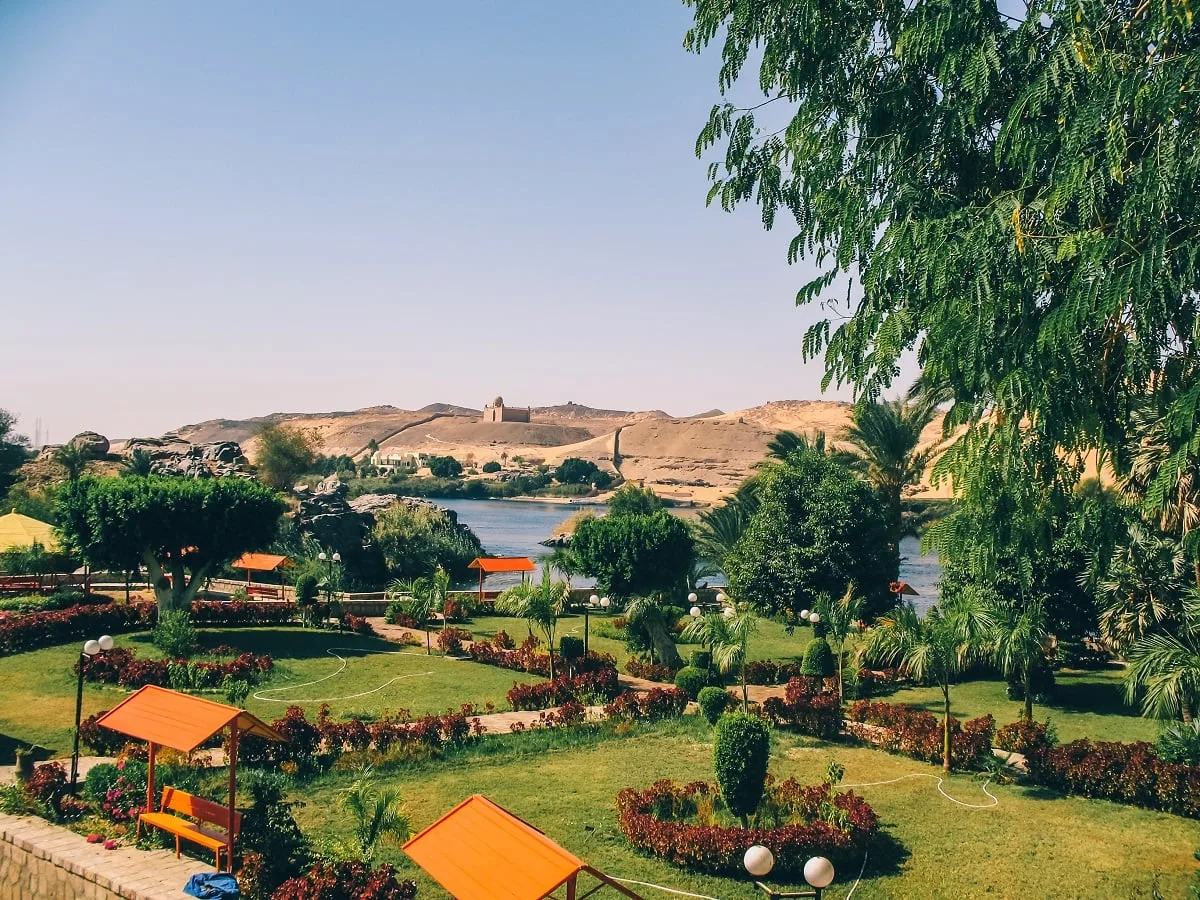 L'île Kitchener et son jardin botanique à Assouan