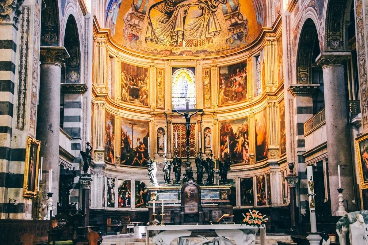 Intérieur de la cathédrale de Pise