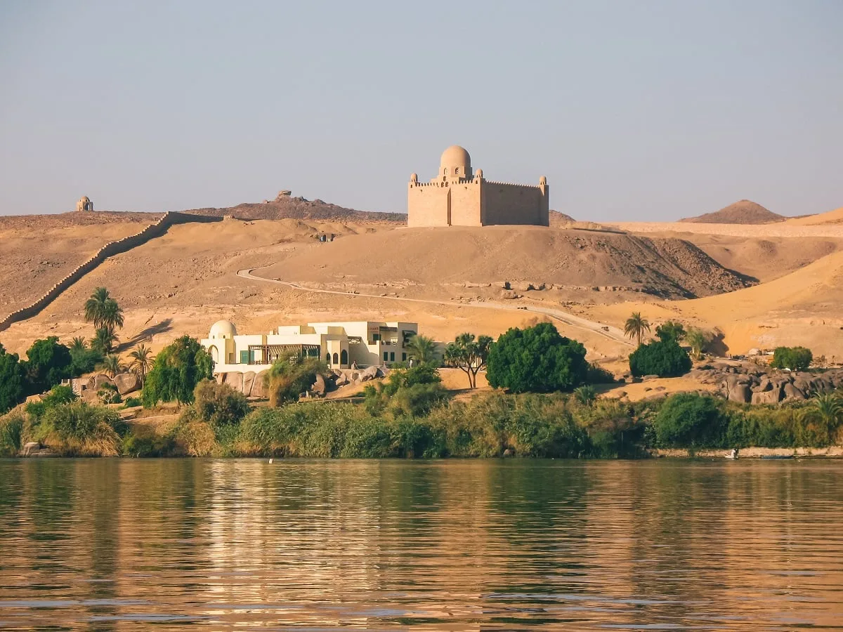 Le mausolée de l'Aga Khan à Assouan