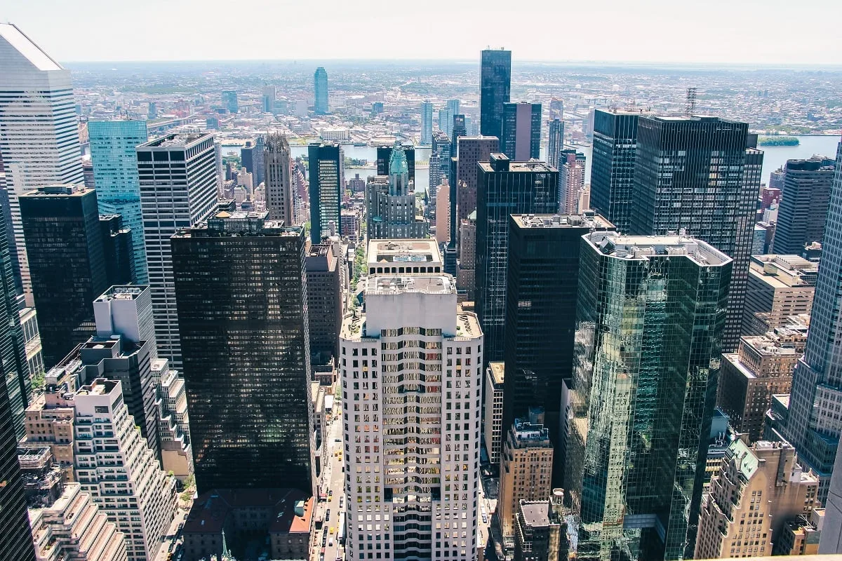 Un des panoramas sur Manhattan depuis le Top of the Rock