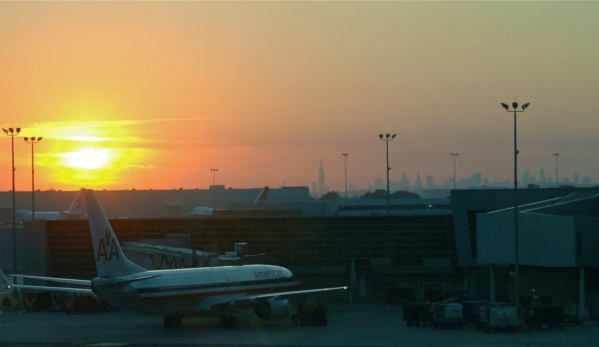 L'aéroport JFK à New York