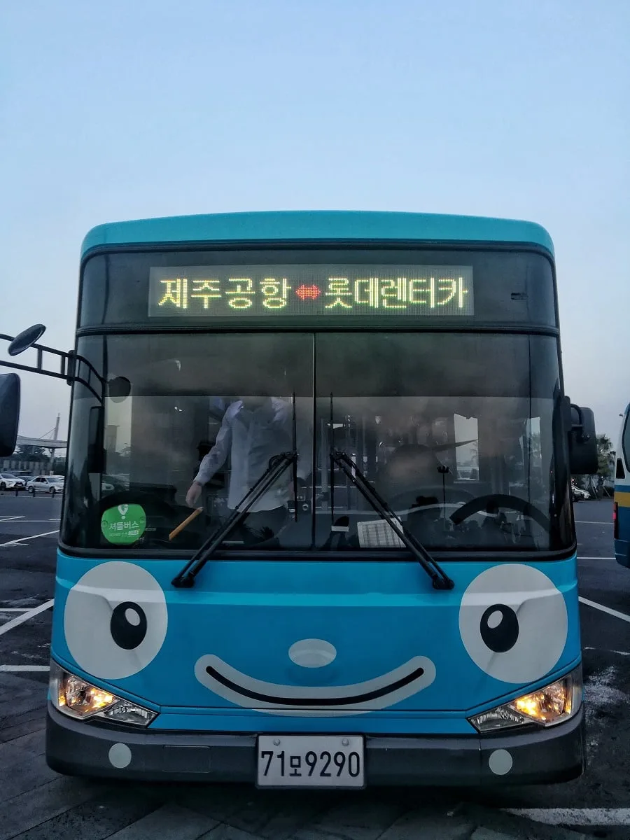 Bus en Corée du sud