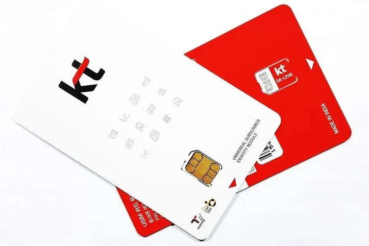 Carte SIM coréenne