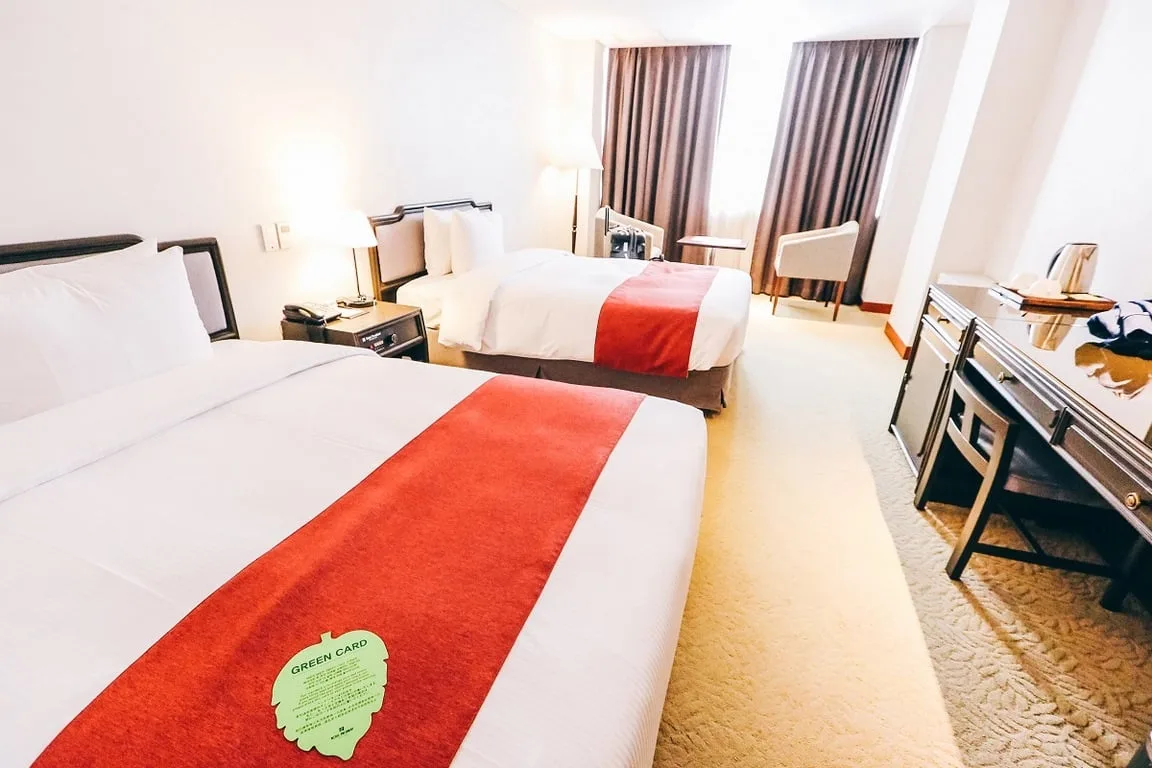 Chambre de l'hôtel President à Séoul