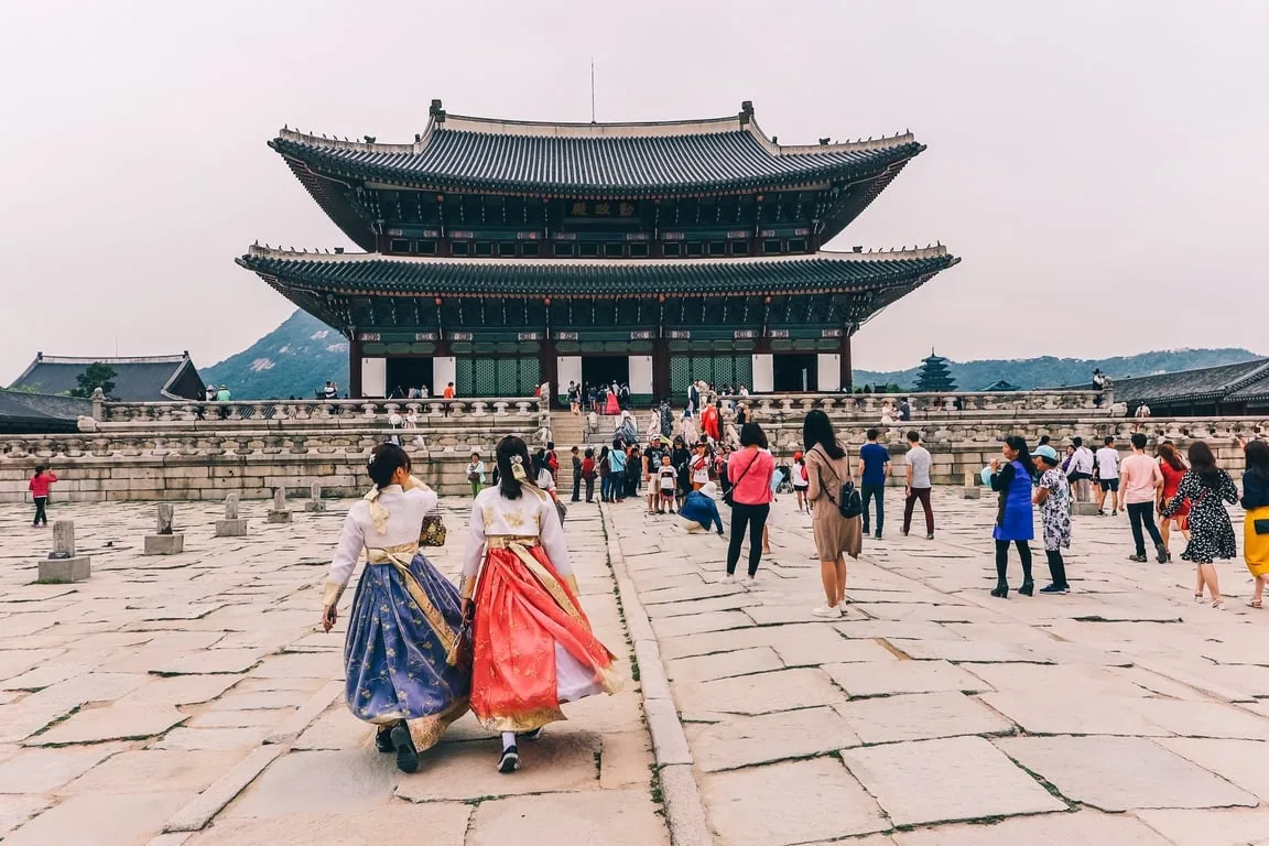 La visite du palais Gyeongbokgung à Séoul