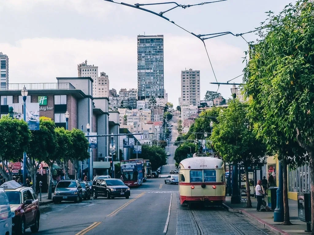 Tramway dans San Francisco