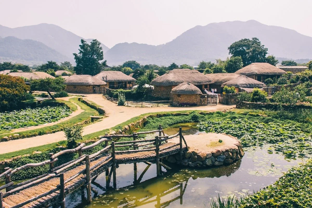 Village traditionnel de Nagan Eupseong en Corée du sud