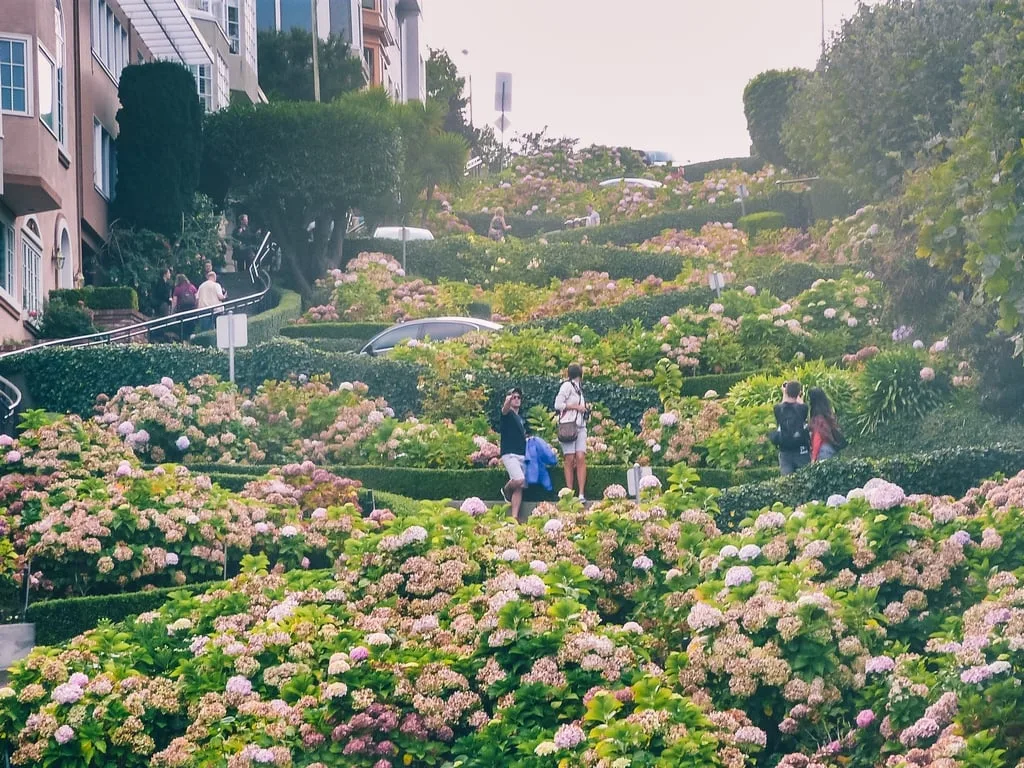 La Lombard Street à San Francisco