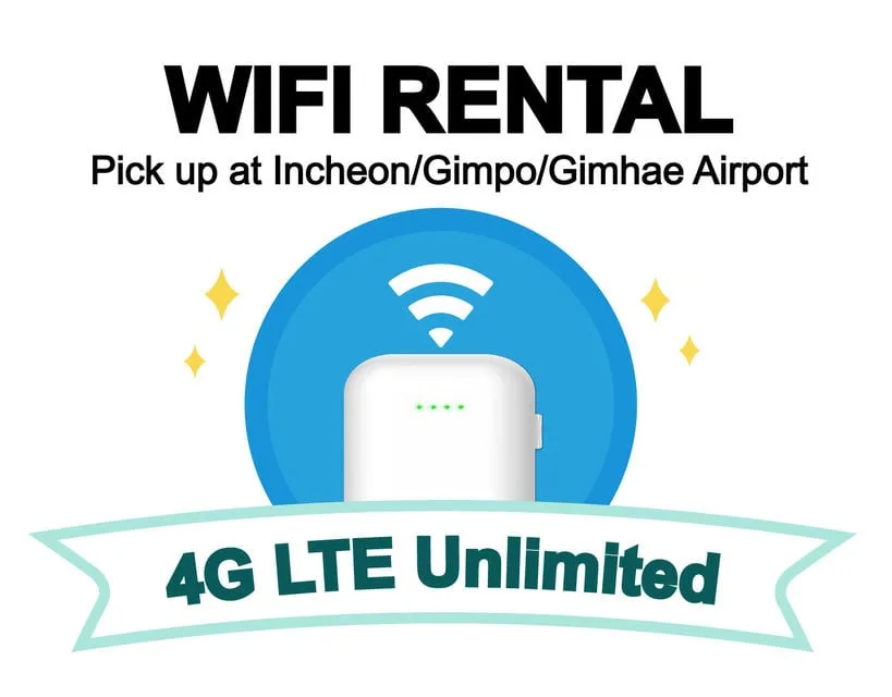 Location d'un routeur wifi à Séoul