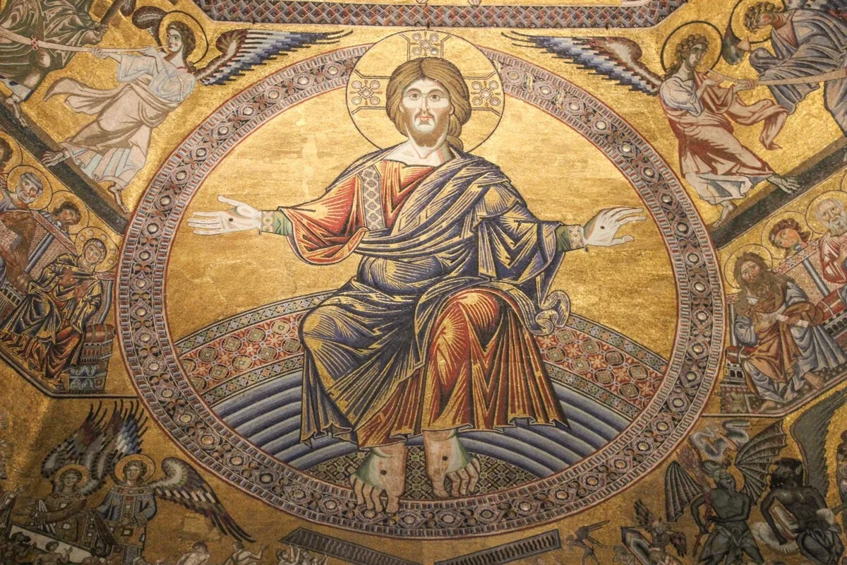 Fresque dans la cathédrale de Florence