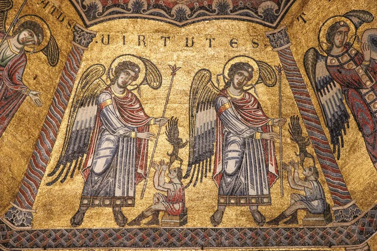 Fresque du Jugement dernier dans la cathédrale de Florence