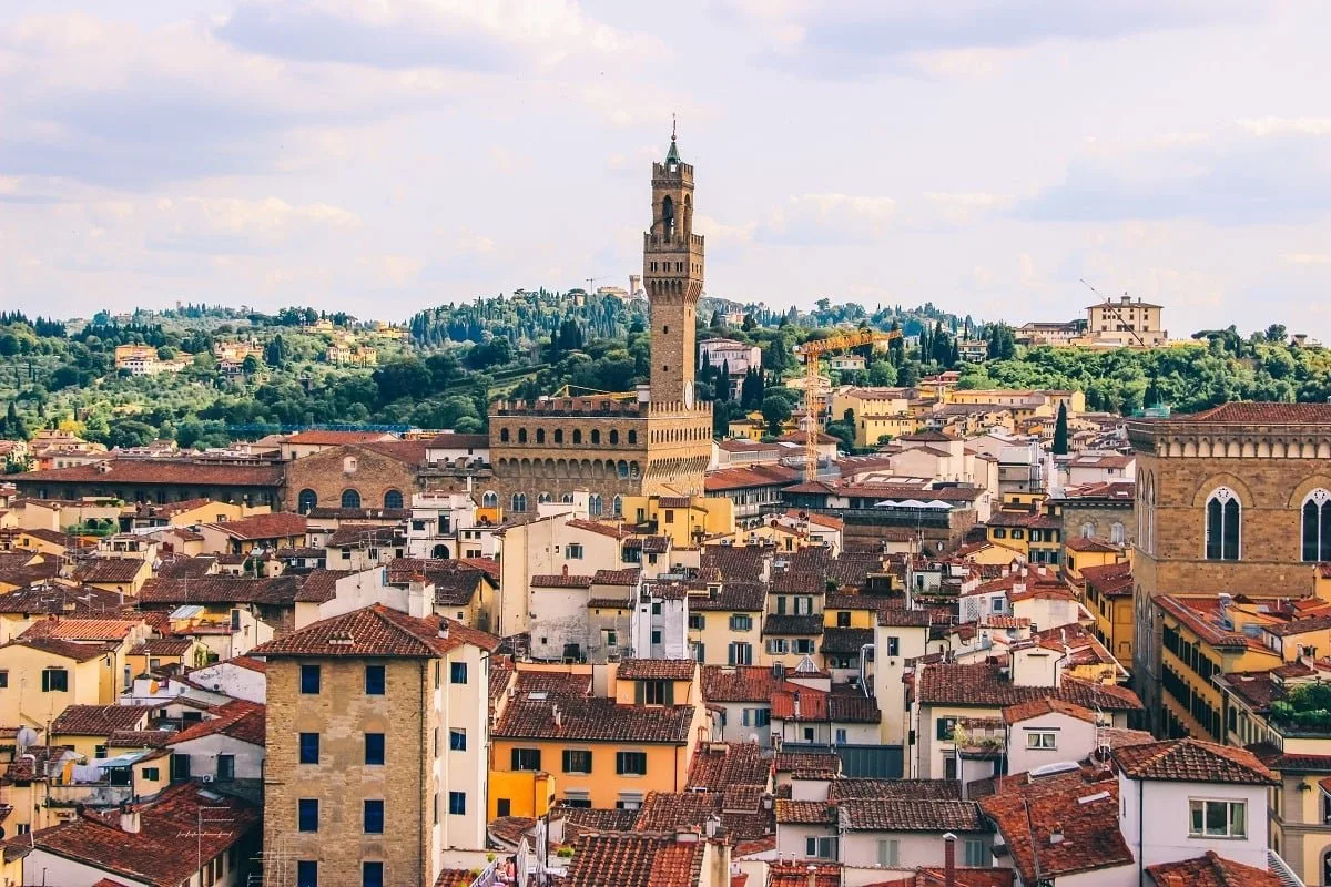 Vue sur Florence depuis le dôme de la cathédrale