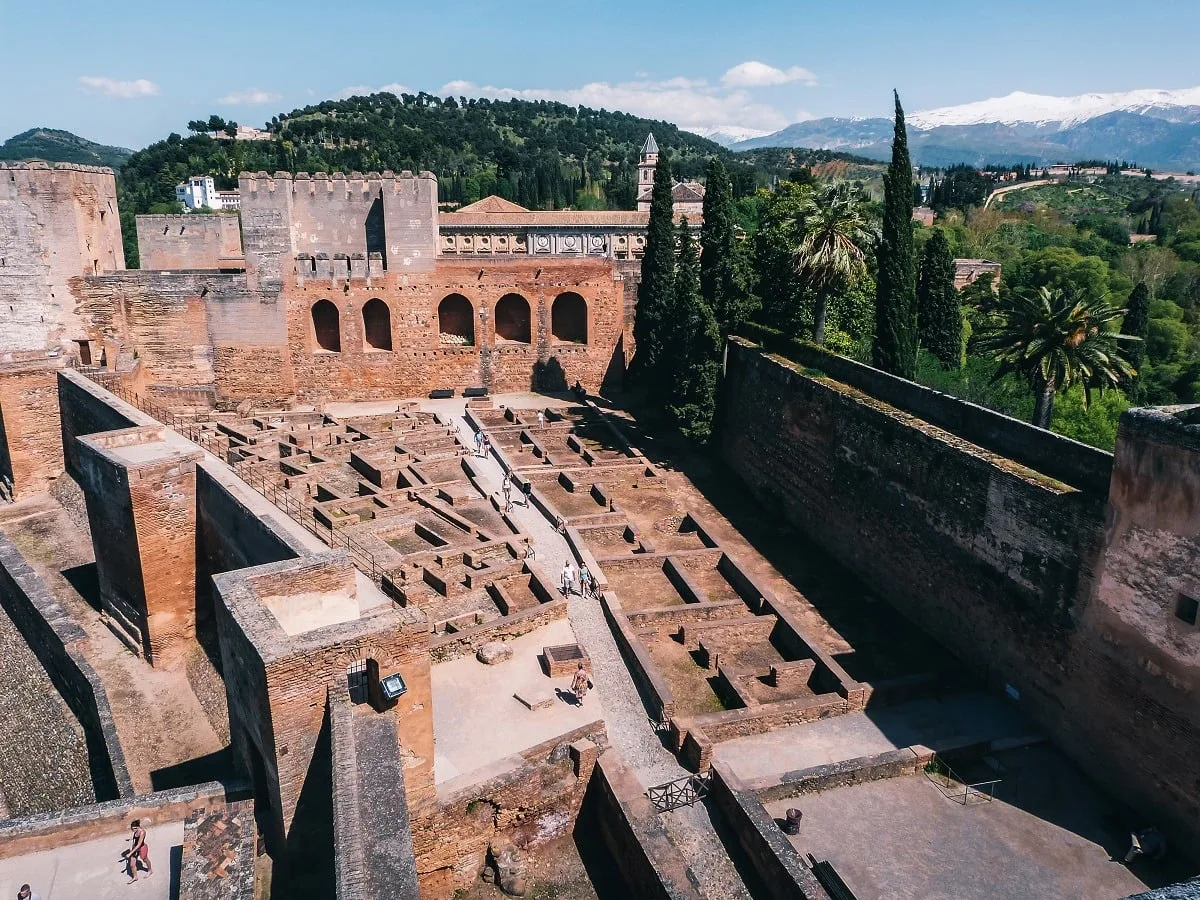 Visite de l'alcazaba de l'Alhambra à Grenade