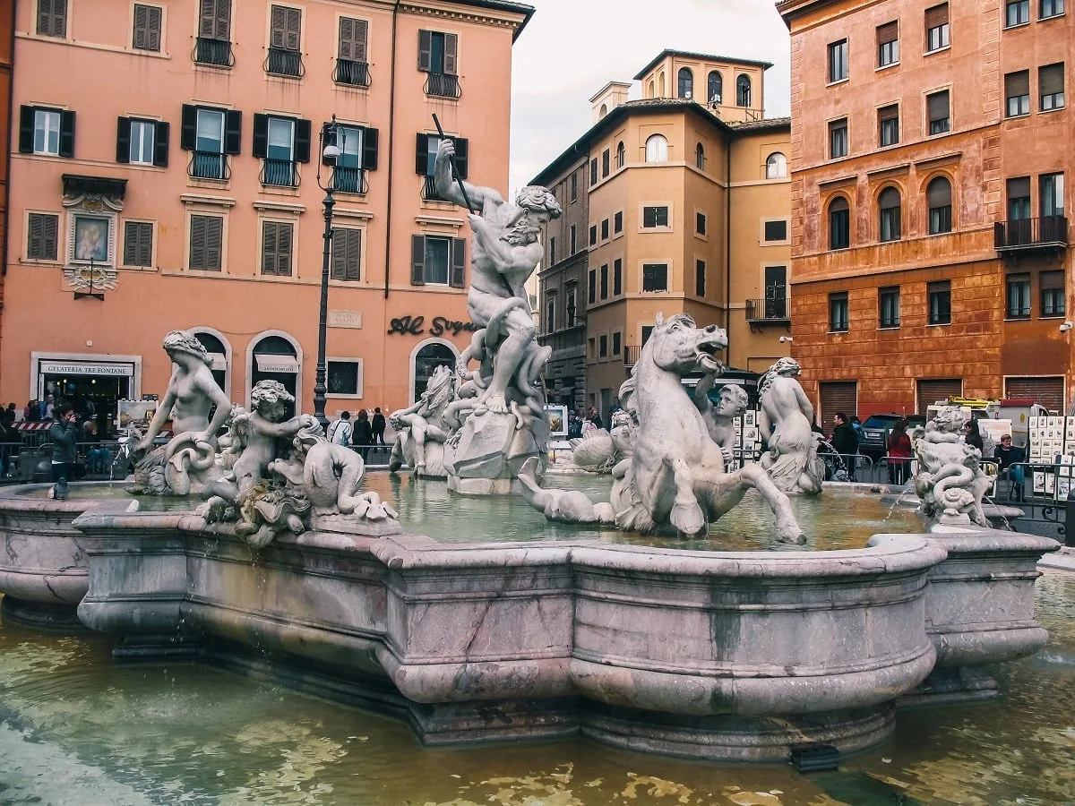 Fontaine de la place Navone à Rome