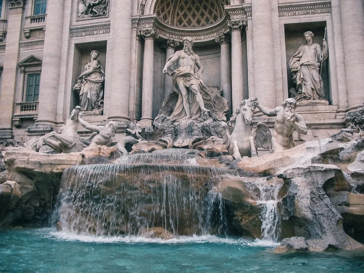 Fontaine de Trevi à Rome