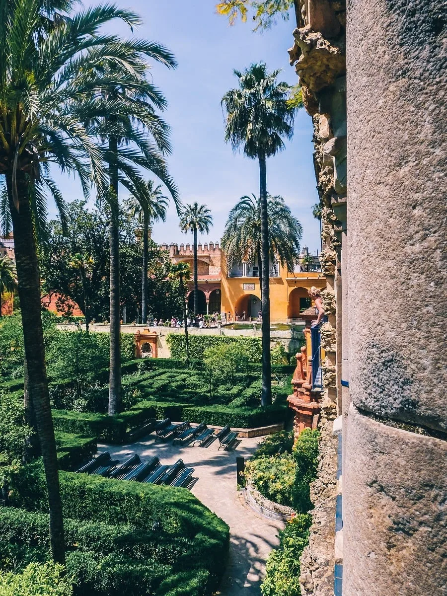 Jardins de l'alcazar de Séville