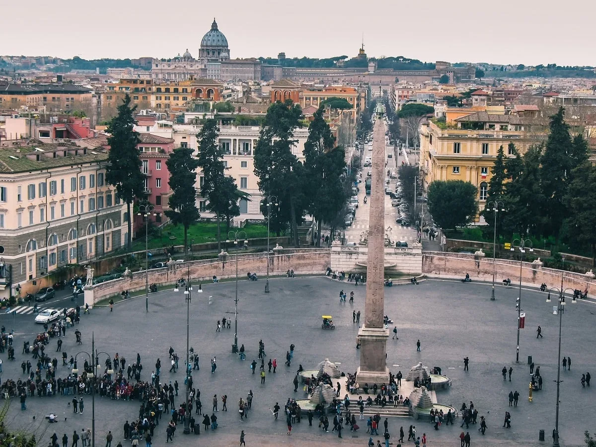 Place du Peuple à Rome