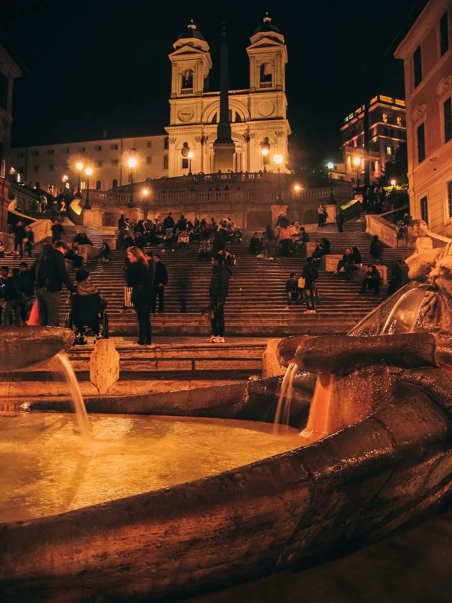 Place d'Espagne à Rome